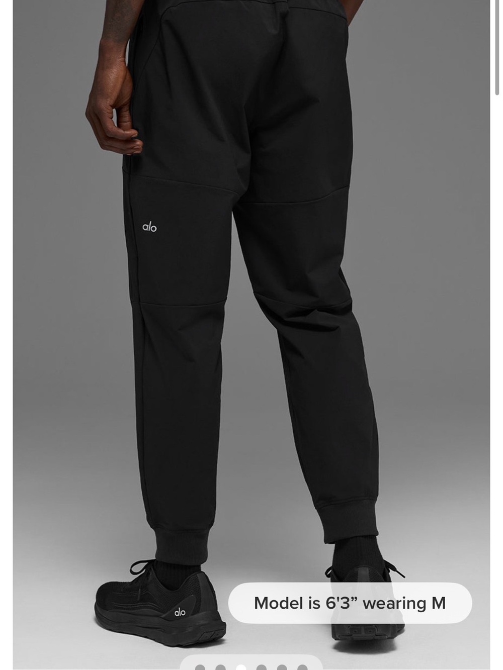 ALO Yoga Men's Black co op pants